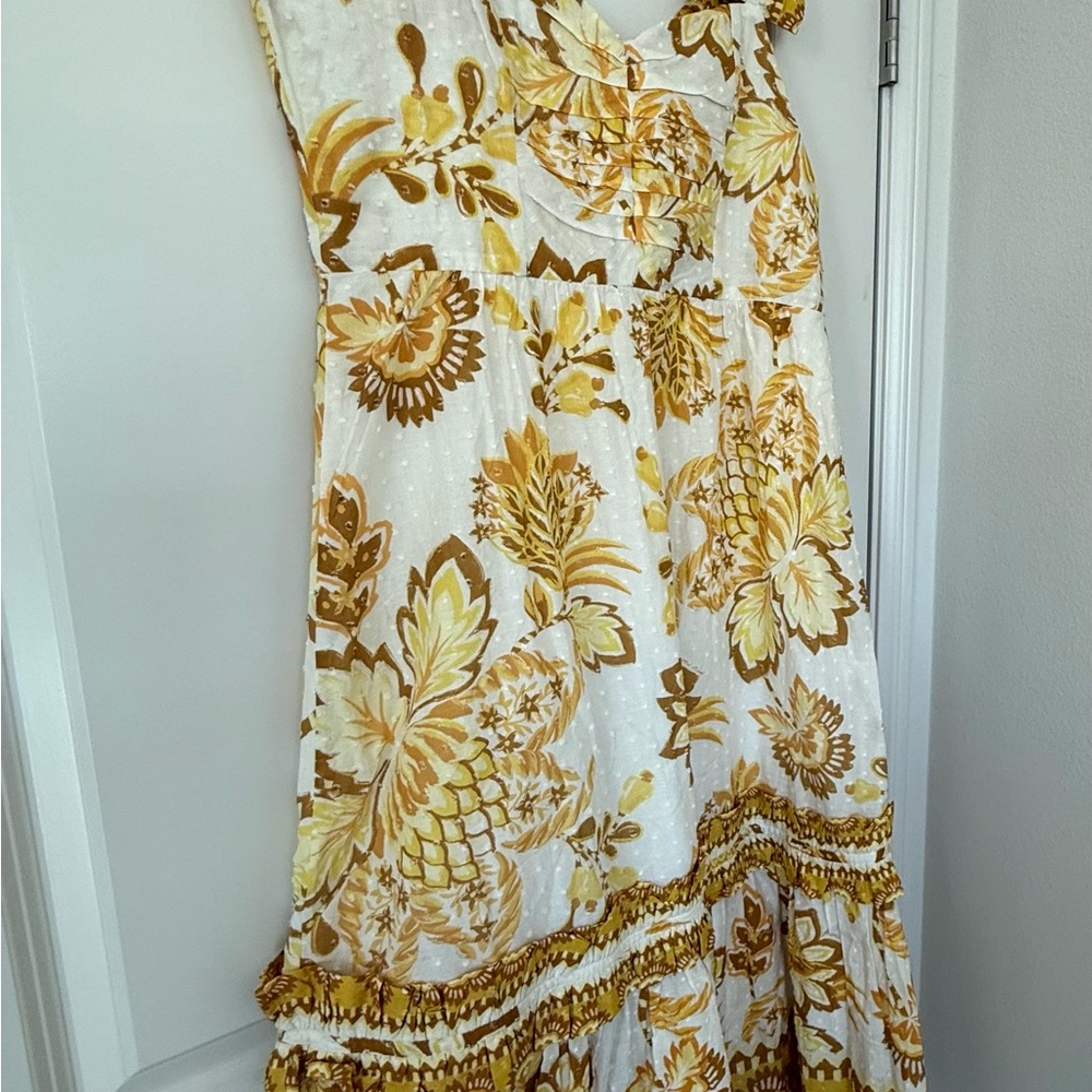 FARM Rio Off White Aura Midi Dress - Picture 4 of 5